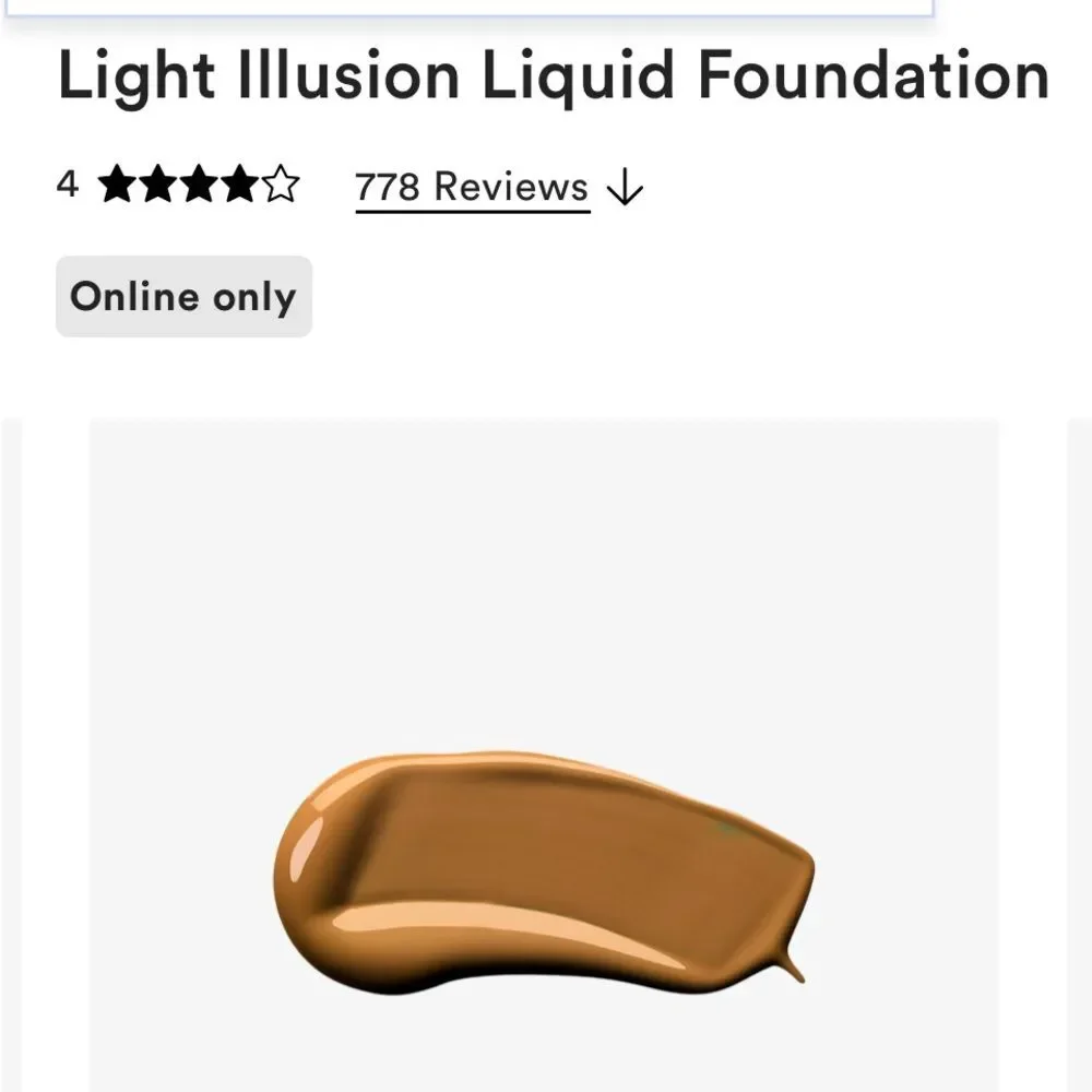 FLOWER BEAUTY By Drew Barrymore Light Illusion SPF Foundation Nutmeg (D2)